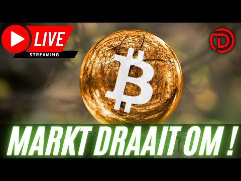 Markt Draait Om ! | Live Koers Update Bitcoin & Aandelen !