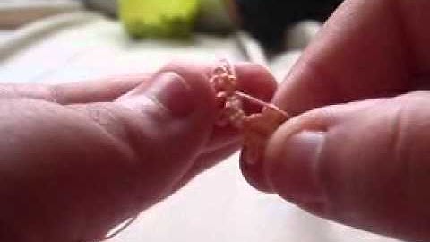 Needle tatting - TOR (thrown off rings)