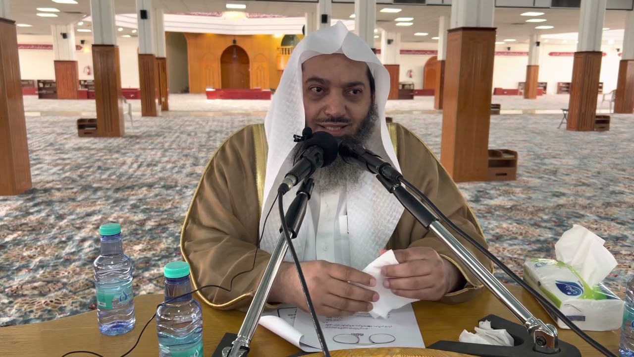 شرح وتأملات في الأصول الثلاثةلفضلية الشيخ الدكتور : صالح بن عبدالعزيز سندي المجلس الأول