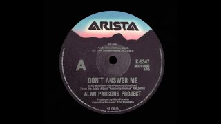 Don’t Answer Me – Alan Parsons Project (Original Stereo)