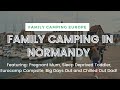 Euro camping in normandy with a toddler  family camping vlog from our holiday at la vallee campsite