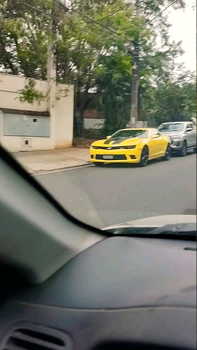 Camaro amarelo SS em Sorocaba #sportscar #car #luxurycars #edit #camaro