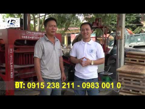 Video HHC08 Dây chuyền máy ép gạch thủy lực Hồ Hoàn Cầu... - youtube