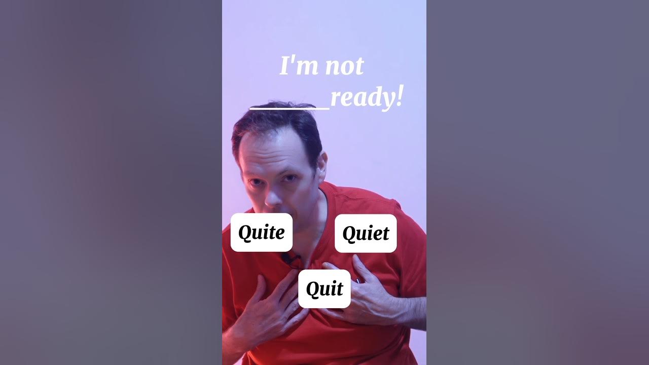 Quite Quit Quiet In English pronunciation english languagelearning quite-quit-quiet-in-english-pronunciation-english-languagelearning
