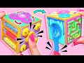 🎉💥DIY: Haz tu propio CUBO POP IT con 6 fidget toys diferentes || Cubo Antiestrés de TIKTOK