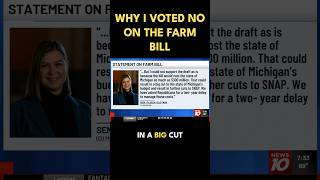 Why I Voted No On The Farm Bill