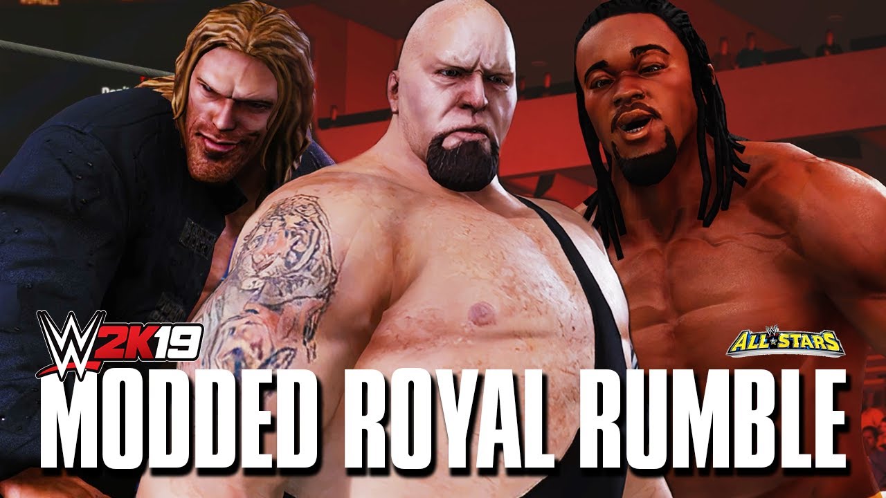 MODDED ROYAL RUMBLE!! | WWE 2K19 Mods
