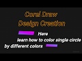 Circle Outline By different color
