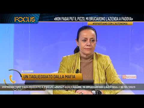IMPRENDITORE TAGLIEGGIATO A 'FOCUS': «RIFIUTAI DI PAGARE, MI BRUCIARONO L'AZIENDA» | 18/01/2023