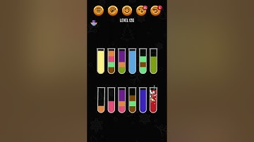 Water Sort Puzzle. Level 126.