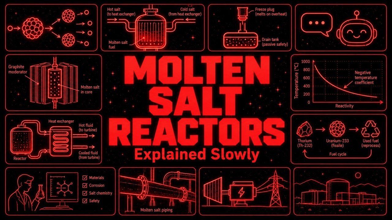 Literally Everything About How Molten Salt Reactors Work Explained Slowly (For Sleep)