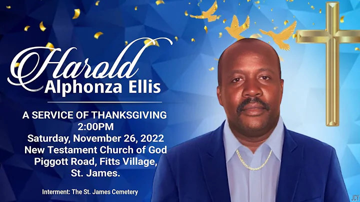 Celebrating the Life of Harold Alphonza Ellis