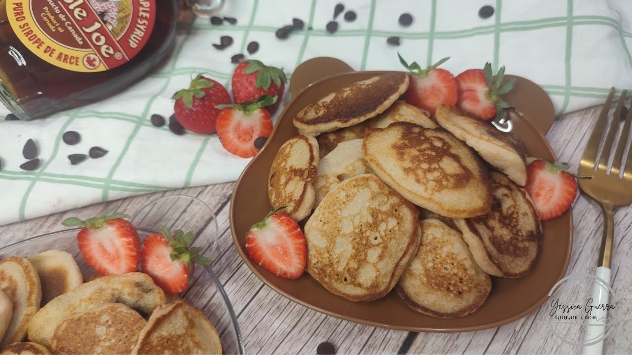 MINI TORTITAS AMERICANAS🥞exquisitas y sabrosas con Mambo!!!