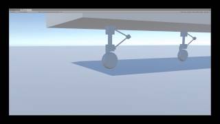 Unity 3D: Space Physics Experiments 03 - Landing Gear Prototyping