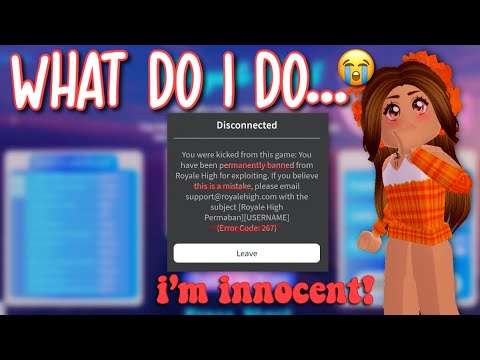 i got banned from royale high 