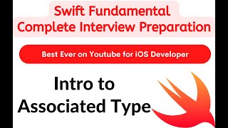 L27 - Intro to Associated Type in Swift [Hindi]
