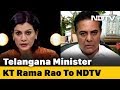 KTR reacts on CM KCR's comments on lockdown