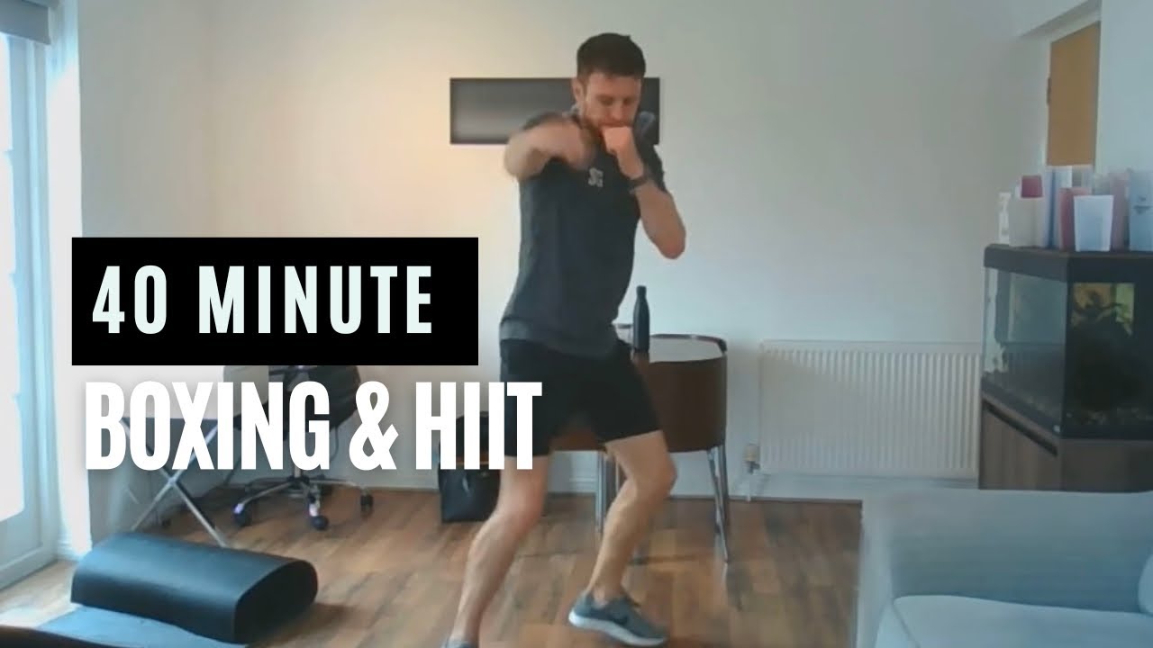 40 MIN BOXING HIIT WORKOUT | INTENSE | BODYWEIGHT | HOME WORKOUT | NO EQUIPMENT | CARDIO