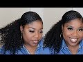 A MUST SEE!!! | NATURAL BRAIDLESS CROCHET PONYTAIL