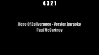 Hope of deliverance - Paul Mccartney Karaoke Resimi