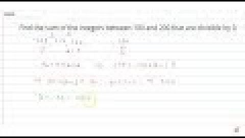 Find the sum of the integers between 100 and 200 that are divisible by    9.