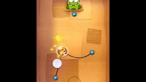Cut the Rope Cardboard Box Level 9 (3 Stars)