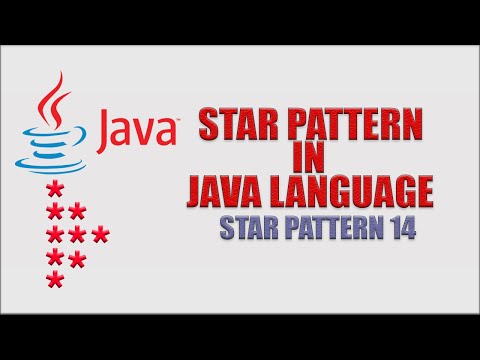 #14 || "*" STAR PATTERN|| in |JAVA| Programming Language