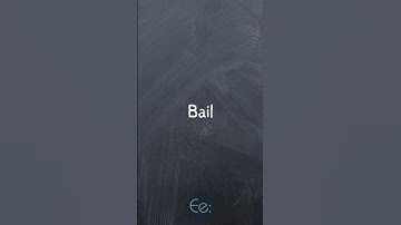 Bail 🚪💨 What Does It Mean in Slang? by English explained #slang #words #meaning #explained #tips