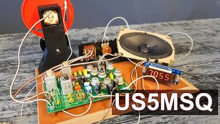 Приемник Прямого Преобразования US5MSQ на германиевых транзисторах.