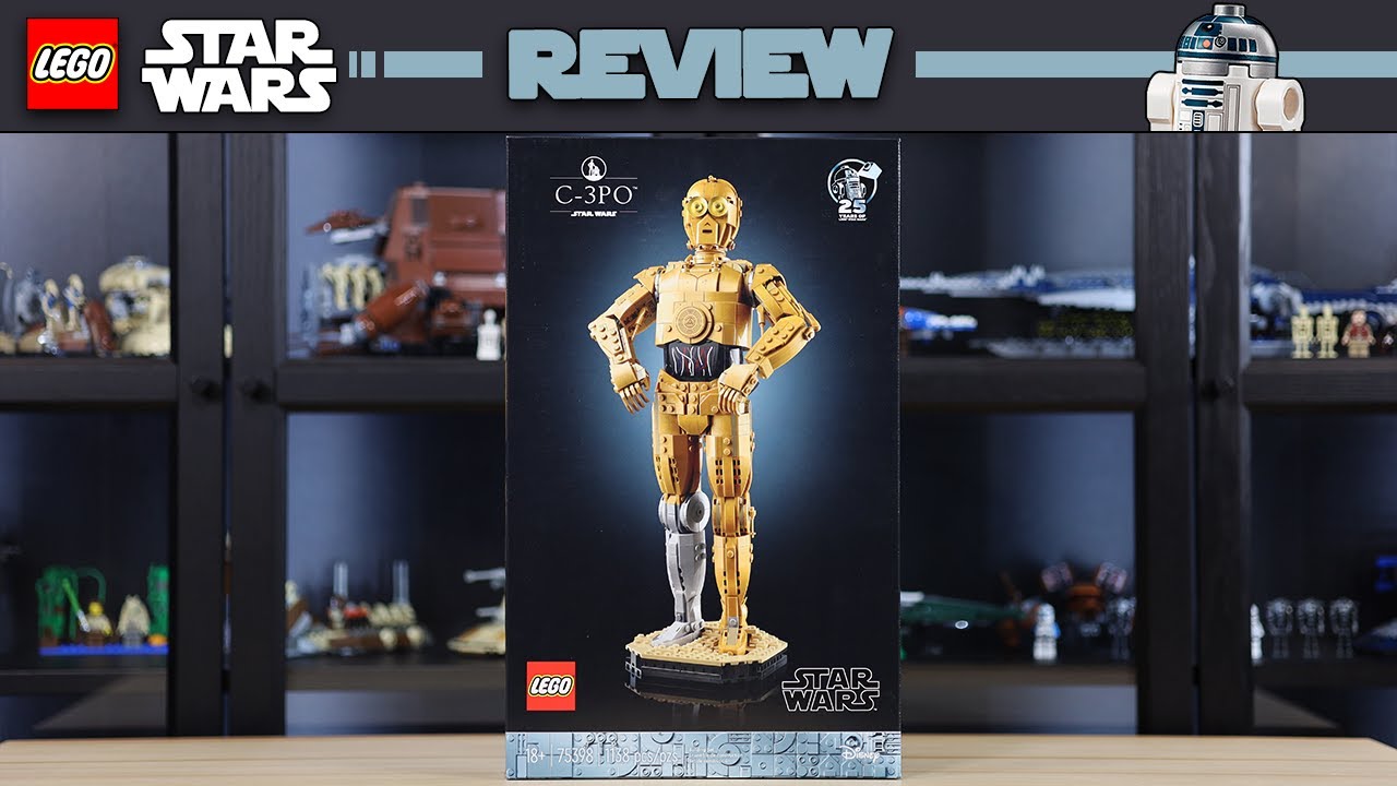 LEGO Star Wars 75398 C3PO (2024) - REVIEW - YouTube