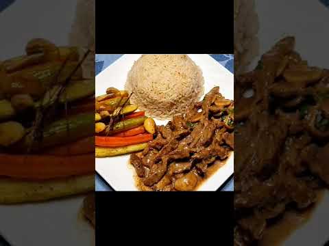 بيف استروجانوف ورز مبهر     المقادير