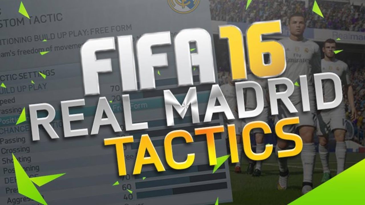 FIWC 2016 CHAMPION - FIFA 16 - Real Madrid tactics and tips