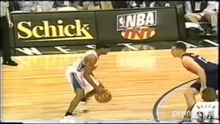 Allen Iverson 19pts vs Kobe Bryants MVP in 1997 NBA Schick Rookie Challenge  The Best Draft ever