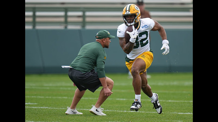 Green Bay Packers running back MarShawn Lloyd is feeling healthy heading into Year 2