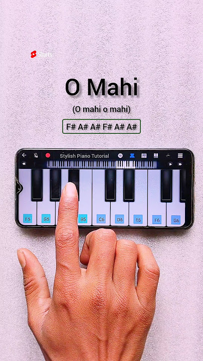 O Maahi - Dunki | Easy Tutorial