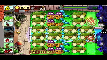 Plants vs. Zombies Puzzle - Last Stand Endless (Part 4: 16 cobs) - Flags 241 to 250