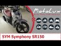 Скутер SYM Symphony SR150 відео огляд || Скутер СИМ Симфони СР150 видео обзор