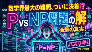 『P vs NP問題の解』論文解説