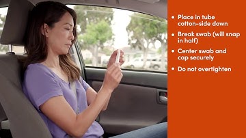 Drive-up COVID-19 Test Instructions