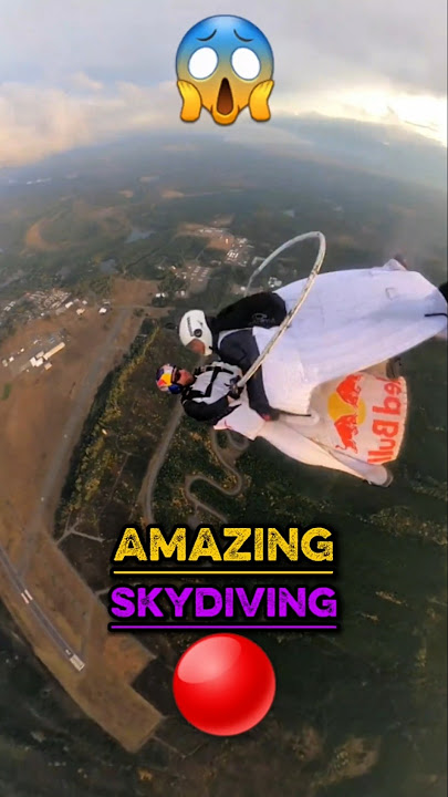 Amazing wingsuit skydiving #adrenalinerush #skydiving #flying
