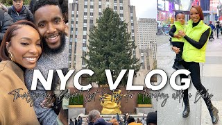 VLOG: Thanksgiving In NYC, Checking Things off My Bucket List & Tips for Traveling With a Baby