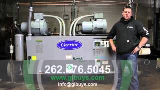 Green Industrial - 170 TON LIQUID COOLED CHILLER CARRIER 30HXC171RZ-600 R134A WATER COOLED SCREW screenshot 5