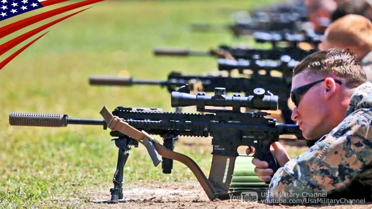 アメリカ海兵隊の新型ライフル M38 Sdmr 分隊選抜射手ライフル Youtube