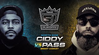 KOTD - Rap Battle - Ciddy vs Pass | #KOTDS1 Playoffs Rd. 2