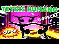 🔥 HUMAN TETRIS CO-OP 🔥 New | Immersive Interactive Warm Up | Desafio Visual Rápido | VIRAL GAME