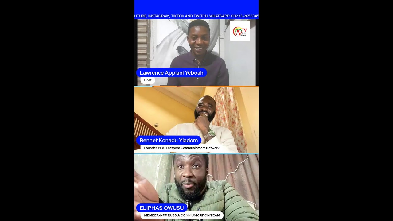 NDC and NPP clash live on TodayGhanaNews TV 📱