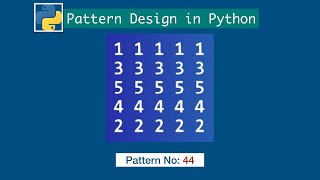 Celebrity Python Pattern Design 44 Profile