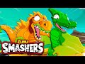 SMASHERS! Revenge Of The Skull + More Kids Cartoons! | Zuru | Smashers World | Animated Stories