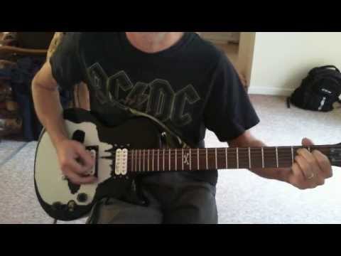acdc- overdose - cover of malcolms part - guitar - YouTube