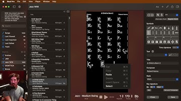 iReal Pro Tutorial Part 2: Editing Songs And Exporting